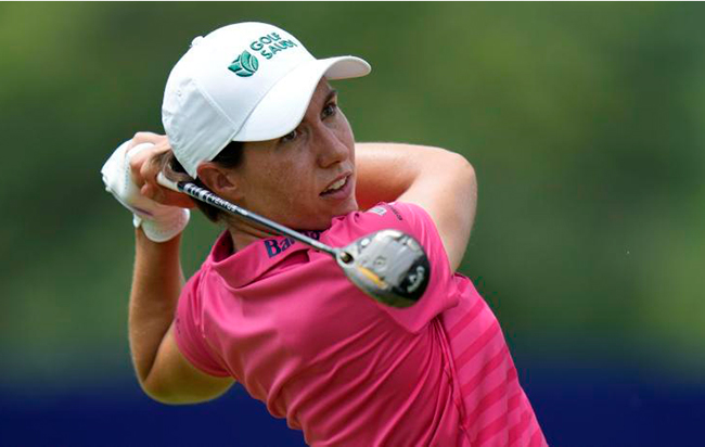 Espectacular último recorrido de Carlota Ciganda en el KPMG Women's PGA Championship para concluir en la tercera posición