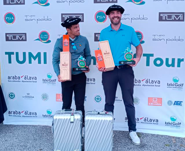 David Borda y Borja Virto se hacen con el triunfo en el XX Campeonato de Dobles de la PGA de España.