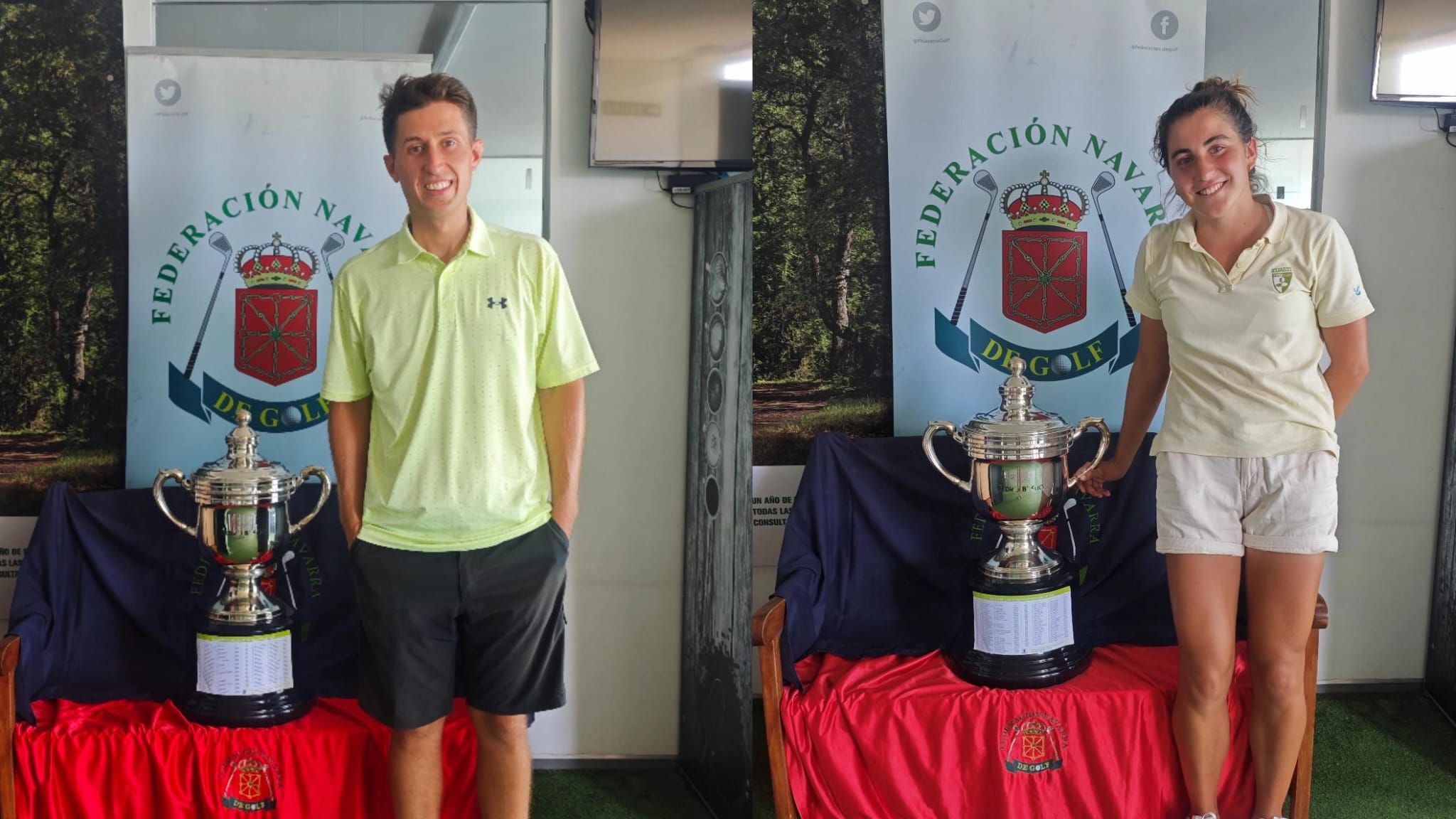 Mikel Arribas y Cayetana Esparza, nuevos Campeones Navarros Individuales
